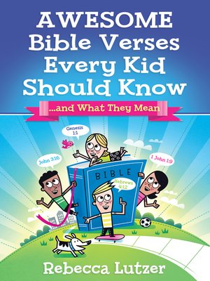 cover image of Awesome Bible Verses Every Kid Should Know
